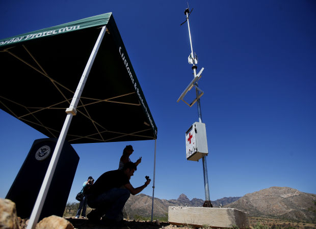 Border Patrol rescue beacons